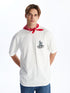 LC Waikiki Crew Neck Short Sleeve Printed Combed Cotton Men's T-shirt